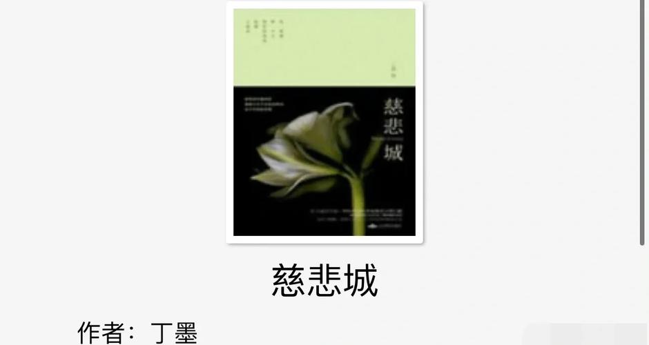 慈悲城在线全文阅读 | 无删减完整版小说免费阅读